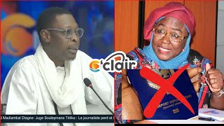 Passeport diplomatique des anciens ministres confisqués  Les dures vérités de Birahim TOURE à … [upl. by Sialac]