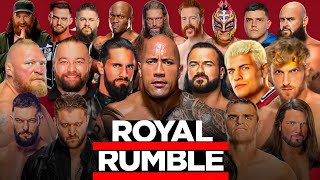 WWE Royal Rumble 2023 Full Match WWE Royal Rumble 2023 Highlights WWE Royal Rumble Highlights [upl. by Sldney]