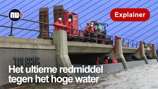 De hoogwatergeul die Overijssel droog houdt tijdens watersnood  NUnl  Explainer [upl. by Ondrej397]