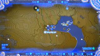 BotW090c  Map of Island Lobster Shirt Location  EX Treasure Garb Of Winds Made Easy [upl. by Vogel55]