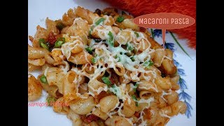 Vegetarian Pasta Recipes Indian Style Pasta Recipe Indian Pasta Recipes Veg macaroni recipe [upl. by Nagaek]