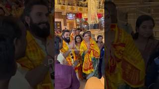 PREGNANT Deepika Padukone amp Ranveer Singh Seek Blessings For Their Babu 🥹  shorts ganpati [upl. by Issirk]