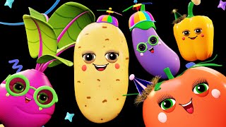 Veggie Dance  Dancing Vegetables animation [upl. by Jarrad]