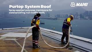 Purtop Waterproofing Systems  Pure Polyurea Membranes [upl. by Deach]