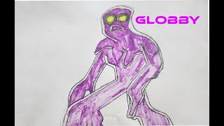 super designs how to draw globby [upl. by Blood376]