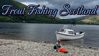 Trout Fishing  Loch Earn  Scotland [upl. by Ahtar]