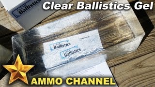 Clear Ballistics Gelatin [upl. by Smith388]