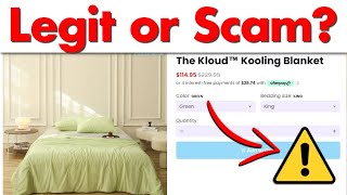 Kloud Kooling Blanket Review  Legit or Scam [upl. by Cart]