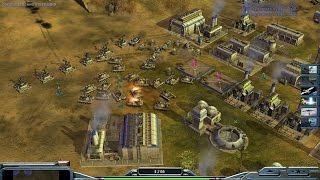 Command amp Conquer Generals Zero Hour  1v2 Лазерное шоу [upl. by Bartholemy]