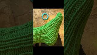 Loom Knitting  Tube Socks [upl. by Ardelle]