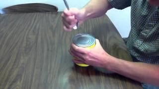 How To Open A Can With A Spoon [upl. by Clementius672]