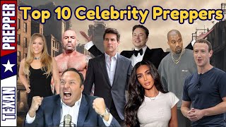 Ten Celebrities Who Are Secretly Preppers [upl. by Elyad612]