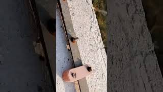 lighting arrester installation youtubeshorts [upl. by Elpmet519]