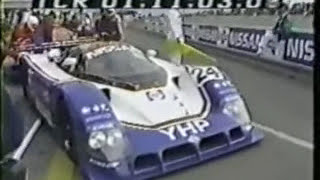 NISSAN R90CK in 1990 LE MANS Qualify [upl. by Nosaj]