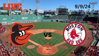 Baltimore Orioles  Boston Red Sox  LIVE PlaybyPlay amp Commentary  9924  Game 145 [upl. by Anoirtac]