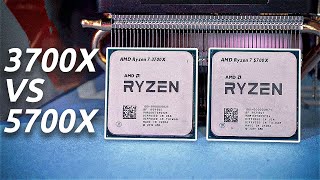 Ryzen 7 3700X vs Ryzen 7 5700X  TEST w 8 grach  1080p i 1440p [upl. by Aydidey833]