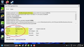 How To Fix StartMenuExperienceHostexe Error 1000 1002 on Windows 1110 [upl. by Liris]