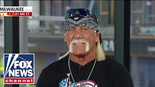 Hulk Hogan What the media says about Trump isnt true [upl. by Atiniv]