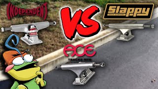 Independent Trucks Stage 4 Review Vs Slappy Trucks amp Ace Trucks [upl. by Darwen723]