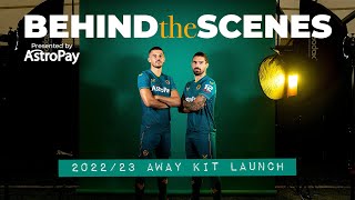 Wolves away kit launch  Design process photoshoot video outtakes [upl. by Swetlana618]