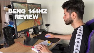 DAVEEYS  Monitor Gamer BenQ Zowie XL2411K Unboxing y Review [upl. by Enoed]