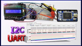 ✅ I2C amp UART con Analizador Lógico  JRPM [upl. by Mariandi]