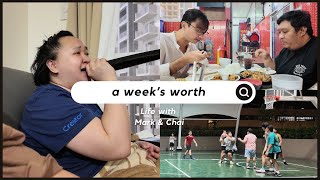 Malaysian friend tries authentic Filipino food  Basketball and Karaoke sessions at home [upl. by Albur]