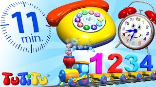 TuTiTu Compilation  Numbers  Learning Numbers for Toddlers  Toys and Songs for Children [upl. by Dallon]