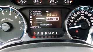 Ford F150 XLT  Instrument Panel Review [upl. by Notyad]