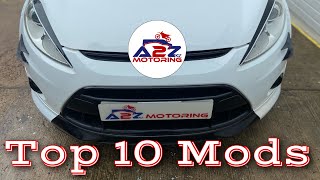 Top 10 Ford Fiesta Mods [upl. by Yllom]