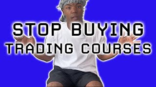 pov  when you stop buying trading courses [upl. by Akeirahs]