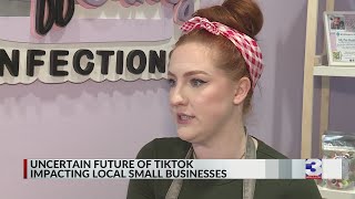 Local baker worries about possible TikTok ban [upl. by Rika]