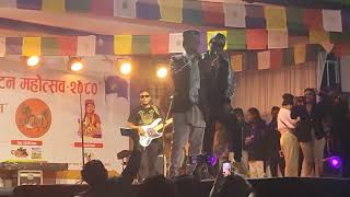 Sabin Rai and The Pharaoh featuring Harka Sampang Guransa ko Fed MuniLive in Dharan [upl. by Darom23]