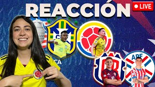 🟡BRASIL 🆚 COLOMBIA🟡🔴COSTA RICA 🆚 PARAGUAY🔴🏆COPA AMÉRICA 2024  EN VIVO 🔴 [upl. by Artenra363]