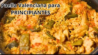 Receta Fácil de Paella Valenciana PARA PRINCIPIANTES [upl. by Eded436]