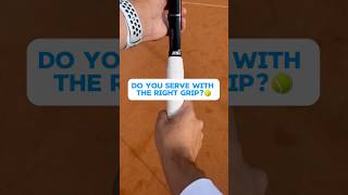 Forehand grip Vs Chopper grip tennis tennistips tennisserve tenniscoach tennisbeginners [upl. by Korns]