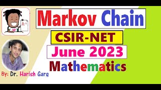 Markov Chain CSIR NET June 2023  ID 704105 [upl. by Lissner551]