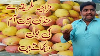 funny 🤣 Mango ki boli mandi mafruitbazar mangotypes viralvideo streetfood [upl. by Naivad927]