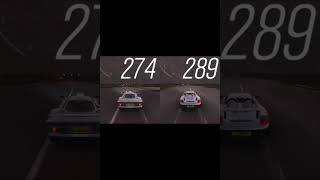 Mercedes CLK GTR vs Porsche Carrera GT  Top Speed Battle  Forza Horizon 4 Shorts [upl. by Yulma]