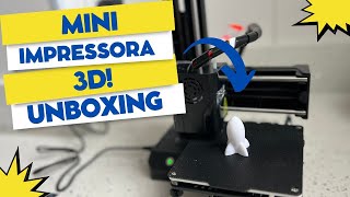 Unboxing  Primeiras Impressões da Mini Impressora 3D EasyThreed K9 [upl. by Inaboy256]