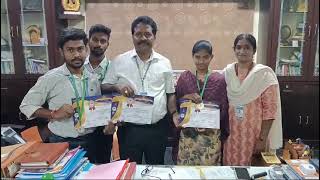 our studentd from Ist Year PYesumariyamna G Kapil Kumar O Nataraj got 1st Prize on 24112024 [upl. by Suvart]