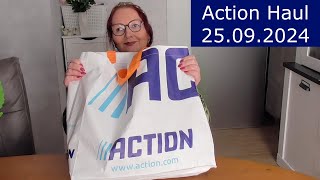 ACTION Haul 25 September  Basteln Katzenfutter Knabbern [upl. by Llij]