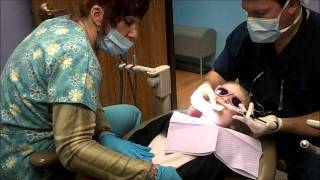 Katie gets her teeth pulled and she is only 6 years old DONT BE AFRAID OF THE DENTIST [upl. by Mellisent]