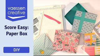 Using The Score Easy to Create a Custom Box with Cover 2019 [upl. by Staci95]