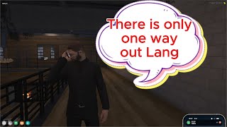 The Price of leaving cypress Clark tells Lang there is only one way out  NoPixel 40  GTA [upl. by Henn172]