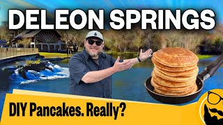 Make Your Own Pancakes at THIS Florida State Park  DeLeon Springs Travel Guide 2024 [upl. by Elletnwahs]