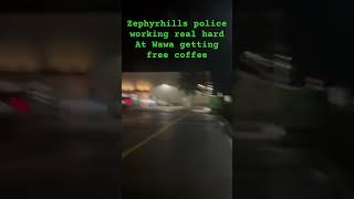 Zephyrhills police whole night shift doing nothing but getting free coffee NO PATROLLING [upl. by Akiraa39]