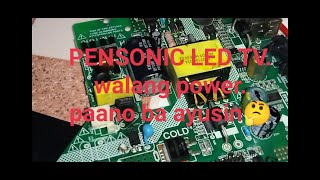 How To repair PENSONIC LED TV  no power [upl. by Paderna]