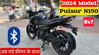 2024 Model Bajaj Pulsar N150 E20 Bs7 Review  On Road PriceMileage  pulsar n150 new model 2024 [upl. by Okwu]