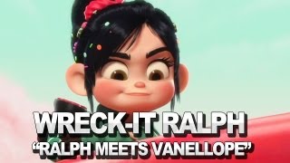 WreckIt Ralph quotRalph Meets Vanellopequot Clip [upl. by Airamana851]